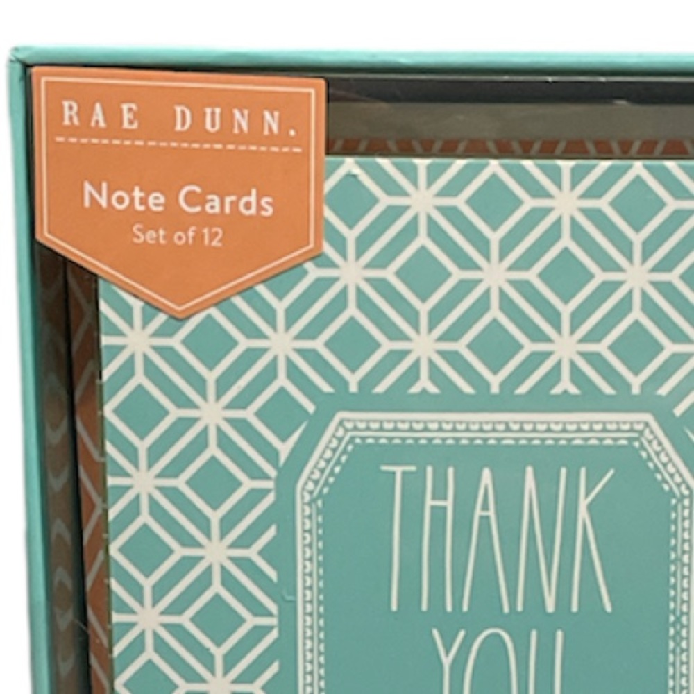 NEW Rae Dunn THANK YOU Notecard Set - Picture 6 of 6